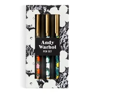 KNYGA Bookshop Warhol Flowers Everyday Pen Set