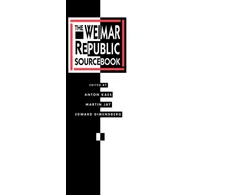 KNYGA Bookshop Weimar Republic Sourcebook