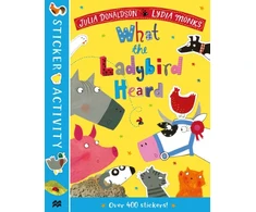 KNYGA Bookshop What the Ladybird Heard Sticker Book