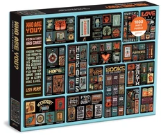 KNYGA Bookshop Who Are You? 1000 Piece Puzzle