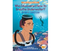 KNYGA Bookshop Who Discovered How to Breathe Underwater?: Jacques Cousteau