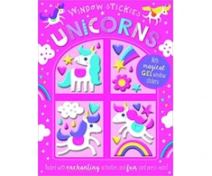 KNYGA Bookshop Window Stickies Unicorns