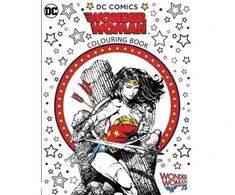 KNYGA Bookshop Wonder Woman Colouring Book