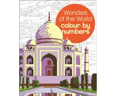 KNYGA Bookshop Wonders of the World Colour by Numbers
