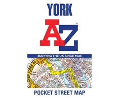 KNYGA Bookshop York A-Z Pocket Street Map