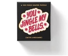 KNYGA Bookshop You Jingle My Bells 100 Piece Mini Shaped Puzzle