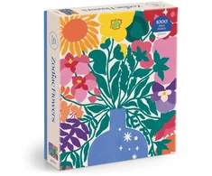 KNYGA Bookshop Zodiac Flowers 1000 Piece Puzzle