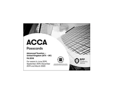 KNYGA Bpp Learning Media ACCA Advanced Taxation FA2018