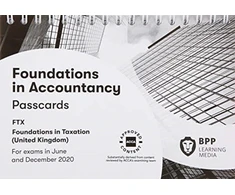 KNYGA Bpp Learning Media FIA Foundations in Taxation FTX FA2019