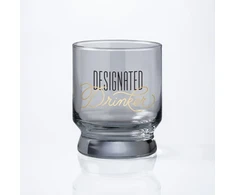 KNYGA Brass Brass Monkey Designated Drinker Lowball Glass