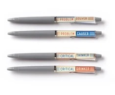 KNYGA Brass Monkey Critical Drinker Floaty Pen Set