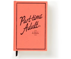KNYGA Brass Monkey Part-Time Adult Undated Daily Planner