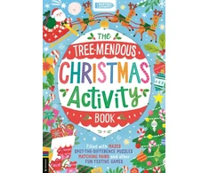 KNYGA Buster Books Tree-mendous Christmas Activity Book, Filled with mazes, spot-the-difference puzzles, matching pairs and other fun festive games