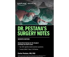 KNYGA Carlos Pestana Dr. Pestana's Surgery Notes, Seventh Edition: Pocket-Sized Review for the Surgical Clerkship and Shelf Exams
