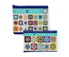 KNYGA Carol Doak’s Fabulous Stars &amp; States Eco Pouch Set