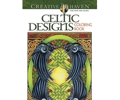 KNYGA Carol Schmidt Creative Haven Celtic Designs Coloring Book