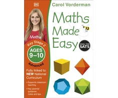 KNYGA Carol Vorderman Maths Made Easy: Advanced, Ages 9-10 (Key Stage 2), Supports the National Curriculum, Maths Exercise Book