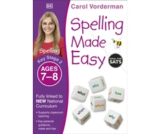 KNYGA Carol Vorderman Spelling Made Easy, Ages 7-8 (Key Stage 2)