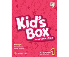 KNYGA Caroline Nixon Kid's Box New Generation Level 1 Activity Book with Digital Pack British English