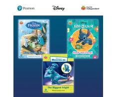 KNYGA Catherine Baker Pearson Bug Club Disney Reception Pack B, including decodable phonics readers for phases 2 and 3; Frozen: Fun in the Sun, Lilo and Stitch: Grab that Frog!, Monsters, Inc: The Biggest Fright