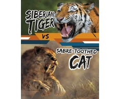 KNYGA Charles C Hofer Siberian Tiger vs Sabre-Toothed Cat