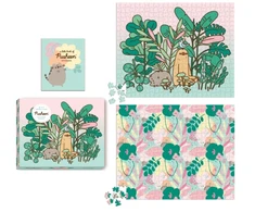 KNYGA Claire Belton Pusheen 2-in-1 Double-Sided 500-Piece Puzzle