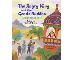 KNYGA Claire Obrien Reading Planet KS2: The Angry King and the Gentle Buddha: A Tale from Buddhism - Stars/Lime