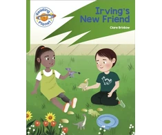 KNYGA Clare Bristow Reading Planet: Rocket Phonics – Target Practice - Irving's New Friend - Žalias