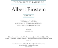 KNYGA Collected Papers of Albert Einstein, Volume 17 (Translation Supplement)