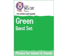 KNYGA Collins Big Cat Phonics for Letters and Sounds Žalias Band Set