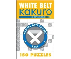 KNYGA Conceptis Puzzles Baltas Belt Kakuro
