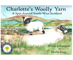 KNYGA Curly Tale Books Charlotte's Woolly Yarn