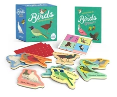 KNYGA Danielle Belleny Birds: A Wooden Magnet Set