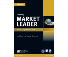 KNYGA David Cotton Market Leader 3rd Edition Elementary Coursebook &amp; DVD-Rom Pack