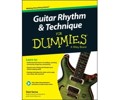 KNYGA Desi Serna Guitar Rhythm and Techniques For Dummies, Book + Online Video and Audio Instruction
