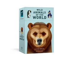 KNYGA Dieter Braun Wild Animals of the World: 50 Postcards