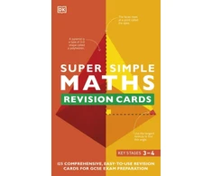 KNYGA Dk Publishing Super Simple Maths Revision Cards Key Stages 3 and 4