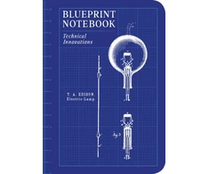 KNYGA Dokument Press Blueprint Notebook: Technical Innovations