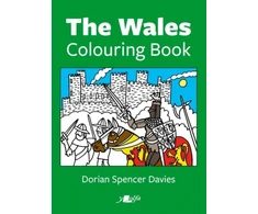 KNYGA Dorian Spencer Davies Wales Colouring Book