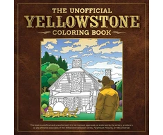 KNYGA Dover Publications The Unofficial Yellowstone Coloring Book