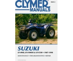KNYGA Ed Scott Suzuki LT-4WD, LT-F4WDX &amp; LT-F250 ATV (1987-1998) Service Repair Manual