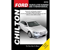 KNYGA Editors of Haynes Manuals Ford Taurus/Five Hundred &amp; Mercury Montego/Mercury Sable (Chilton)