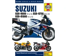 KNYGA Editors of Haynes Manuals Suzuki GSX-R600 (01 - 03), GSX-R750 (00 - 03), GSX-R1000 (01 - 02) Haynes Repair Manual