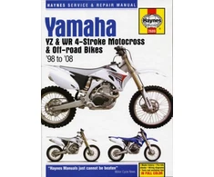 KNYGA Editors of Haynes Manuals Yamaha YZ &amp; WR 4-stroke Motocross Bikes (98 - 08) Haynes Repair Manual