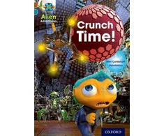 KNYGA Elen Caldecott Project X Alien Adventures: Brown Book Band, Oxford Level 9: Crunch Time!