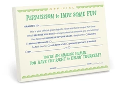 KNYGA Em Em Friends Em &amp; Friends Permission to Have Some Fun Notepad