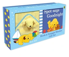 KNYGA Eric Hill Spot Says Goodnight Book &amp; Blanket