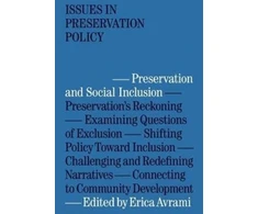 KNYGA Erica Avrami Preservation and Social Inclusion