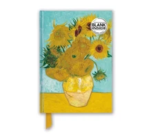 KNYGA Flame Flame Tree Vincent van Gogh: Sunflowers (Foiled Blank Journal)