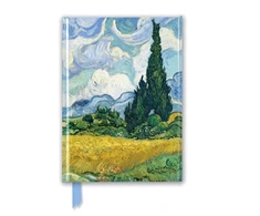 KNYGA Flame Flame Tree Vincent van Gogh: Wheat Field with Cypresses (Foiled Journal)